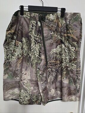 #4028 Realtree Camouflage Men's Shorts  - Brown, Green, Tan